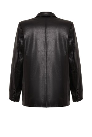 Mathilde Leather Blazer