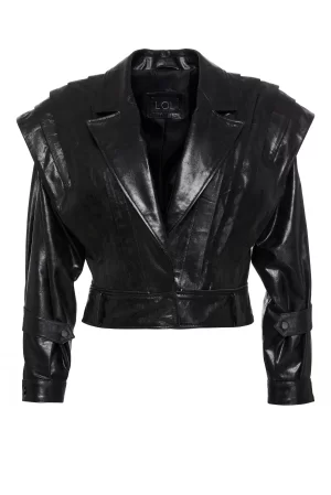 Yasmeen Leather Jacket