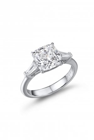3ct Cushion Cut Engagement Ring