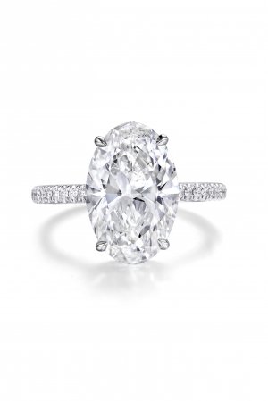 4.5ct Oval Engagement Ring