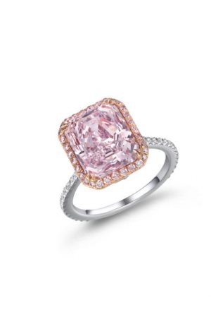 5ct Pink Diamond Ring