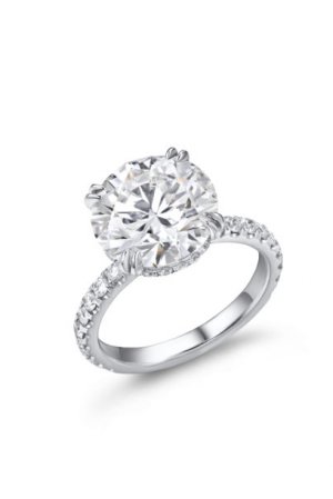 5ct Round Brilliant Engagement Ring