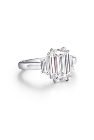 Emerald Cut Diamond Ring