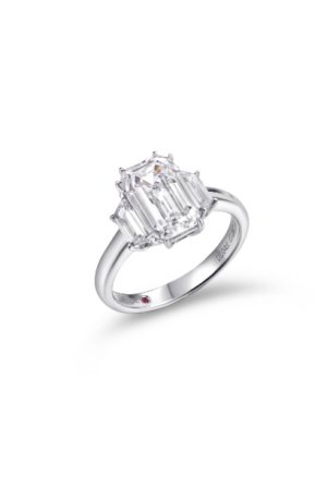 Emerald Cut Diamond Ring