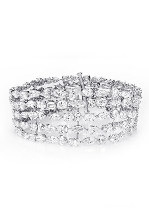 Multi Shape Diamond Bracelet