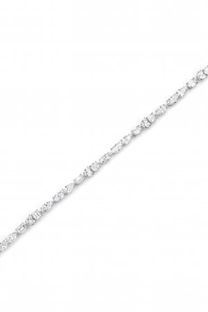 Multi Shape Tennis Bracelet 0.50ct Each