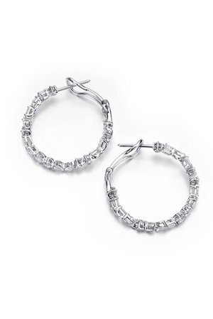 Multi-Shaped Hoop Earrings