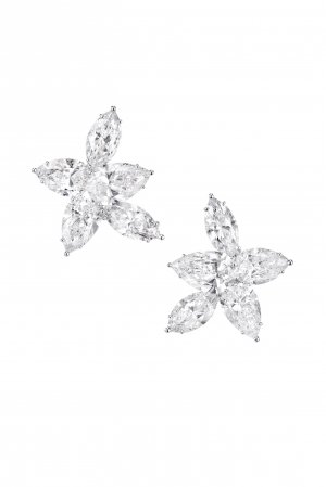 Pear & Marquise Studs Earrings