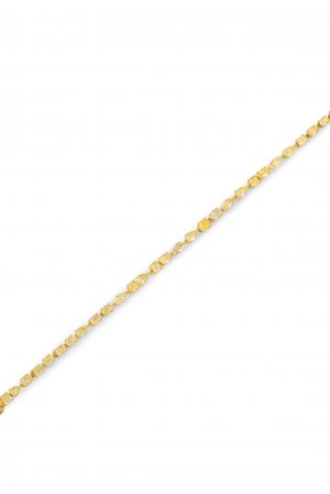 Yellow Diamond Multi Shape Bracelet