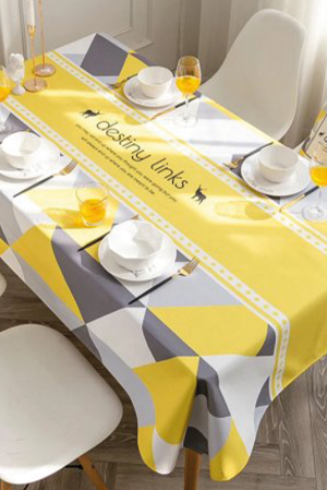 Sarı Yemek Masası