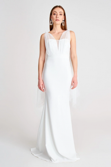 Detaylı Abiye  Mezuniyet Elbisesi