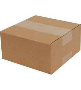 14x14x7cm Tek Oluklu Koli - Kraft