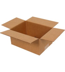 23x13x12cm Tek Oluklu Koli - Kraft