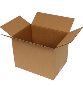 23x23x23cm Tek Oluklu Koli - Kraft