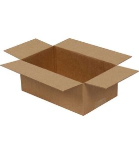 25x15x10cm Tek Oluklu Koli - Kraft