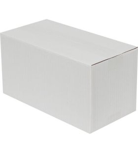 29x15x15cm Tek Oluklu Koli - Beyaz