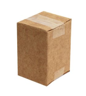 3x3x4cm Tek Oluklu Koli - Kraft