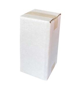 3x3x6cm Tek Oluklu Koli - Beyaz