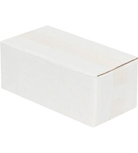 8,5x3,5x3cm Tek Oluklu Beyaz Koli